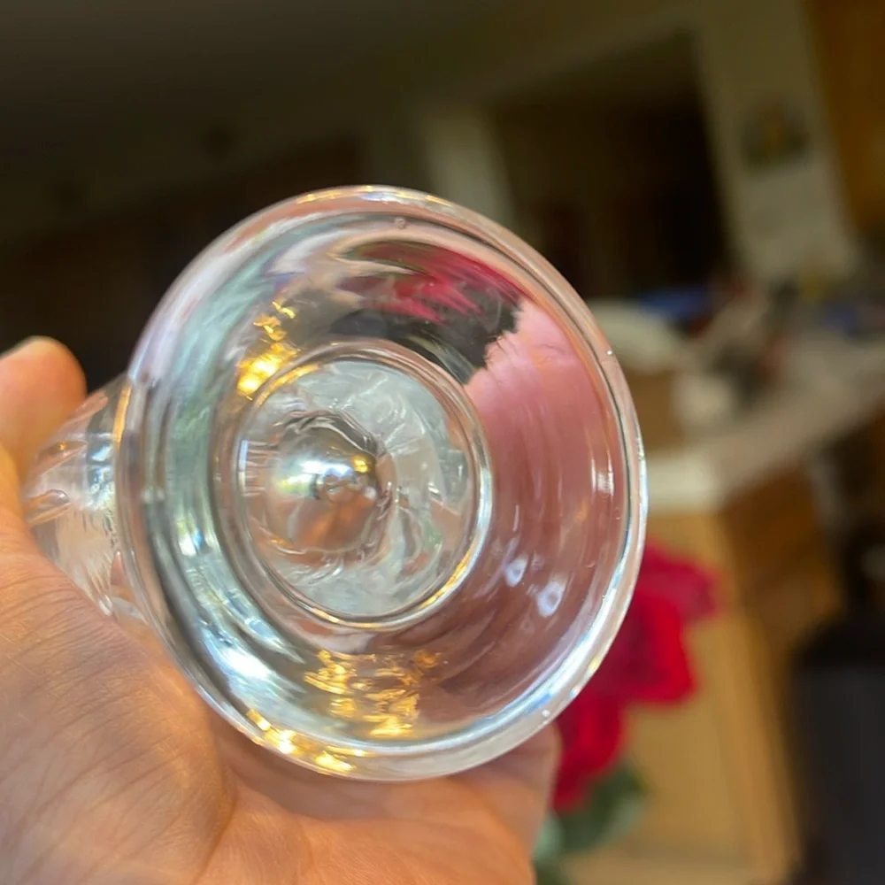 Elegant Vintage Clear Waterford  Crystal Vase 7”